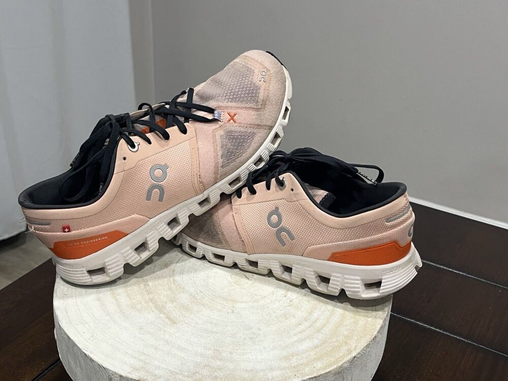 On Cloud X 3 Women's Size 11 Rose Sand Training Running Shoes Sneakers 60.98691
